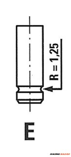 FRECCIA R4384/RCR - kipufogószelep BEDFORD CHEVROLET OPEL VAUXHALL 1. kép