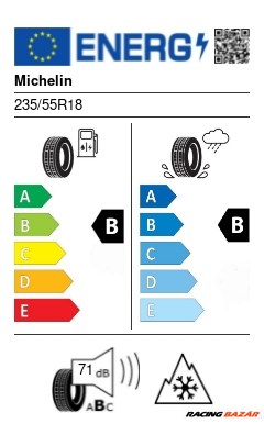 Michelin XL FR CROSSCLIMATE 2 SUV M+S 3PMSF 235/55 R18 104V off road, 4x4, suv négyévszakos gumi 2. kép