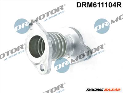 Dr.Motor Automotive DRM611104R - Cső, kipuf.gáz visszavezető szelep FIAT