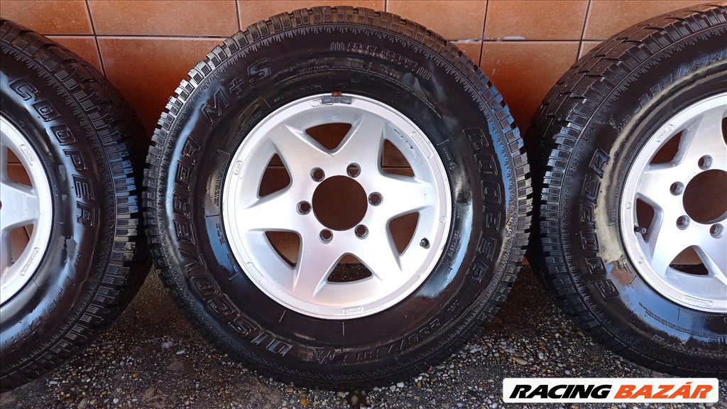 BORBET 15" ALUFELNI 6X139,7 NÈGYÈVSZAKOS 235/75R15 GUMIVAL OLCSÒN!!! 4. kép