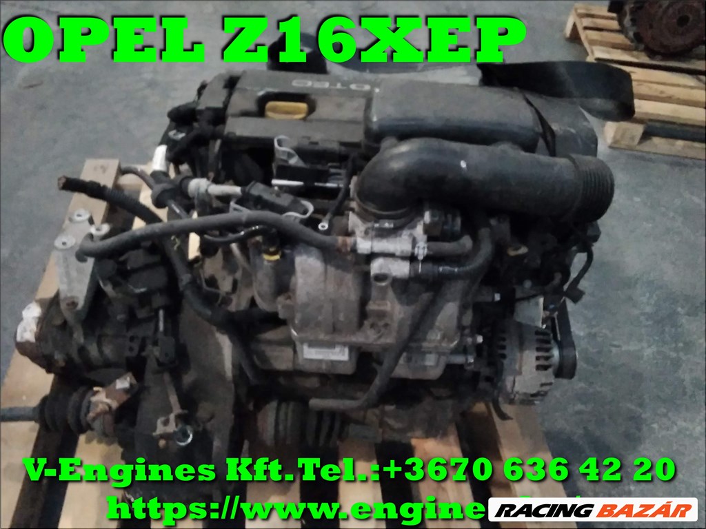  OPEL Z16XEP bontott motor 1. kép