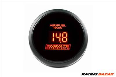 Innovate 52mm - Üzemanyag levegő keverékmérő óra, Wideband DB- Piros 