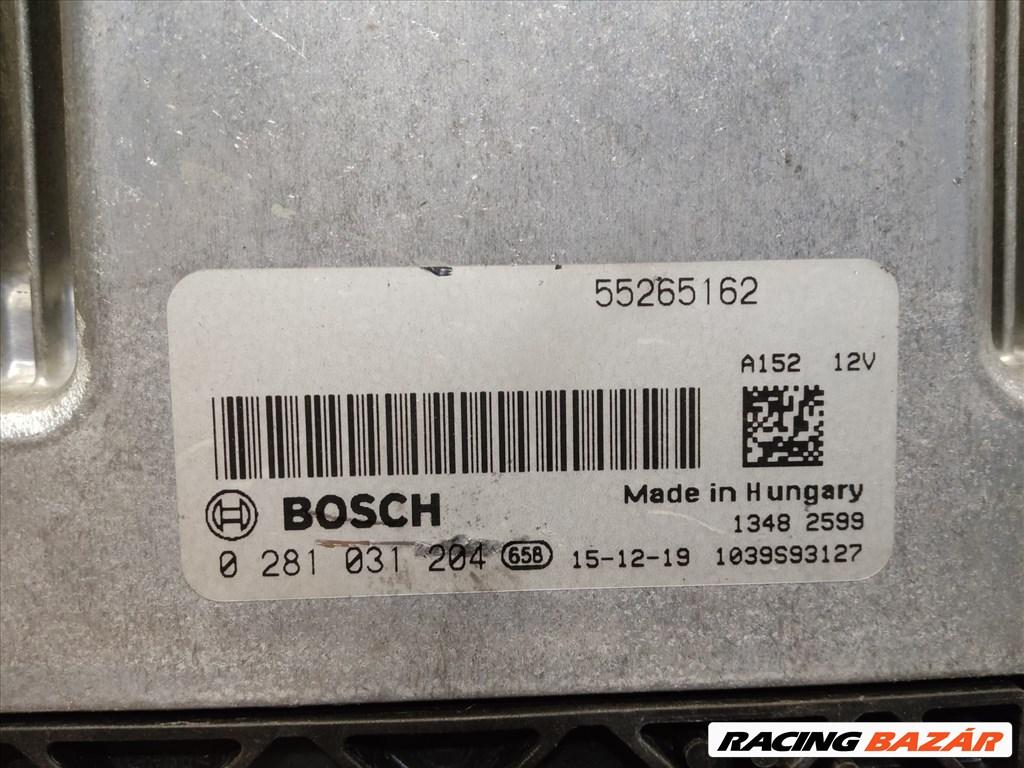 Fiat 500x , Jeep Renegade 1,6-2,0 16v Diesel motorvezérlő 55265162 , 0281031204 2. kép