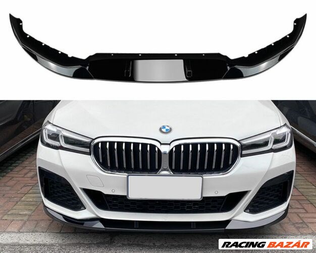 BMW G30 G31 Facelift M-packet M Performance stílusú 3 részes lakkozott fekete koptató lippe 1. kép