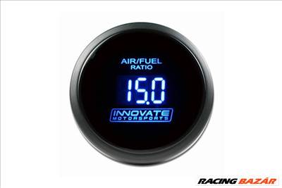 Innovate 52mm - Üzemanyag levegő keverékmérő óra, Wideband DB- Kék (Csak Mérőóra)