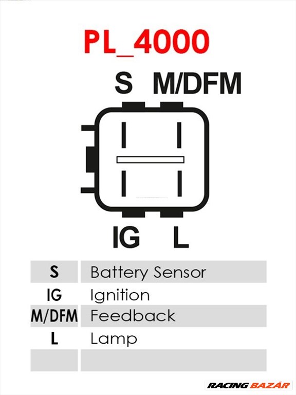 AS-PL A6352 - generátor TOYOTA 1. kép