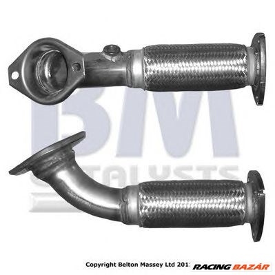 BM CATALYSTS BM70549 - kipufogócső IVECO 1. kép