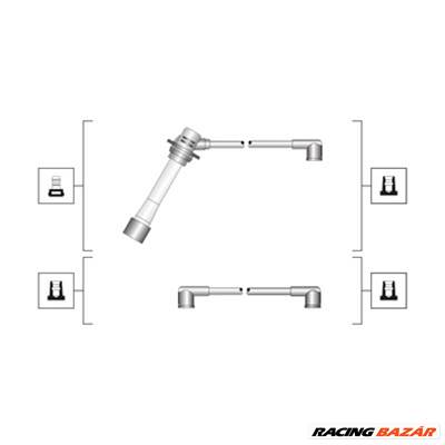 MAGNETI MARELLI 941319170093 - gyújtókábel szett MAZDA