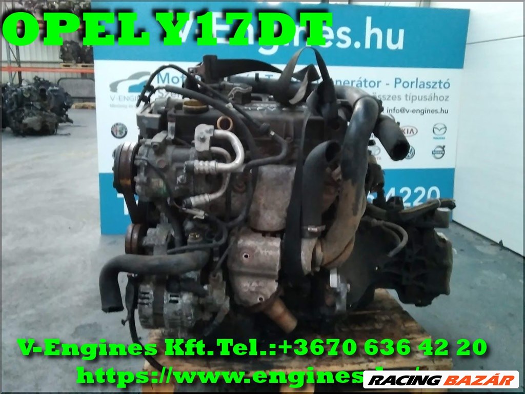  OPEL Y17DT bontott motor 1. kép