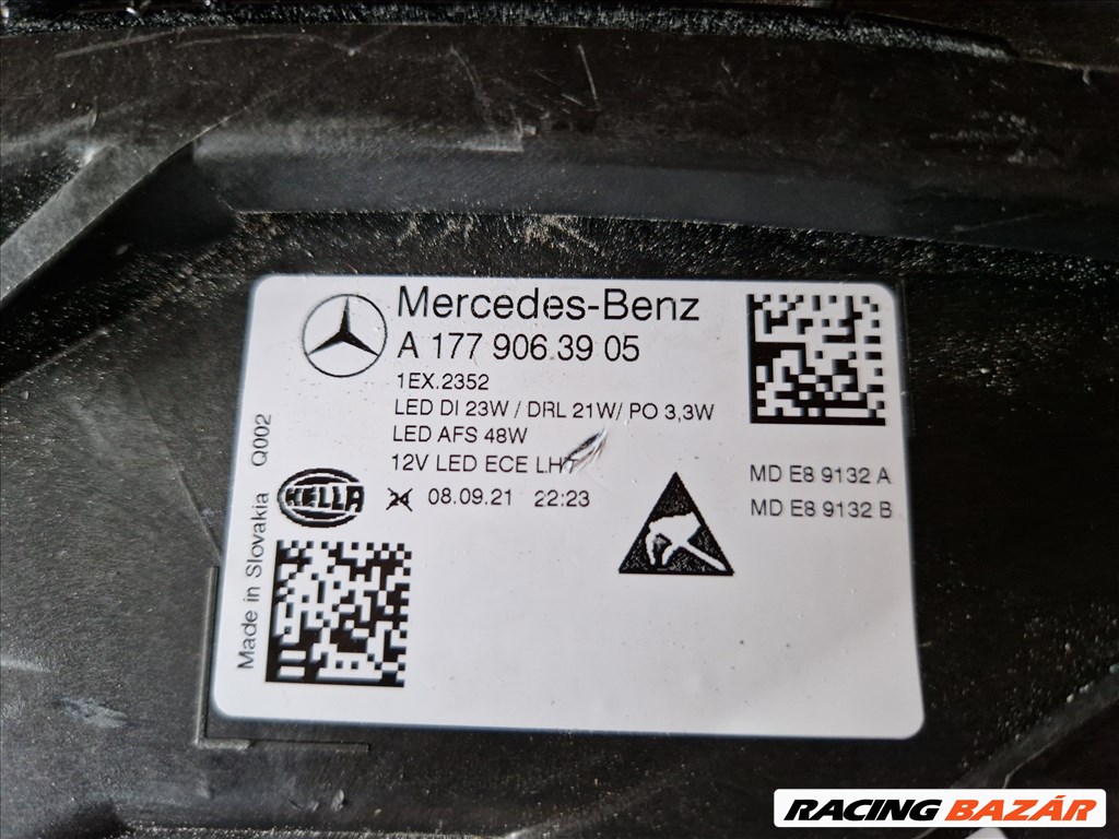 Mercedes-Benz A-osztály W177 / Bal Fényszóró a1779063905 6. kép