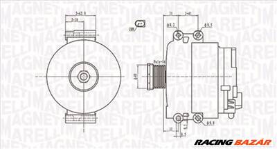 MAGNETI MARELLI 063731774010 - generátor BMW