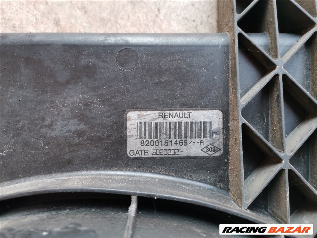 Renault Scénic II 1.5 dCi hűtőventilátor  8200151465a 5020232 2. kép