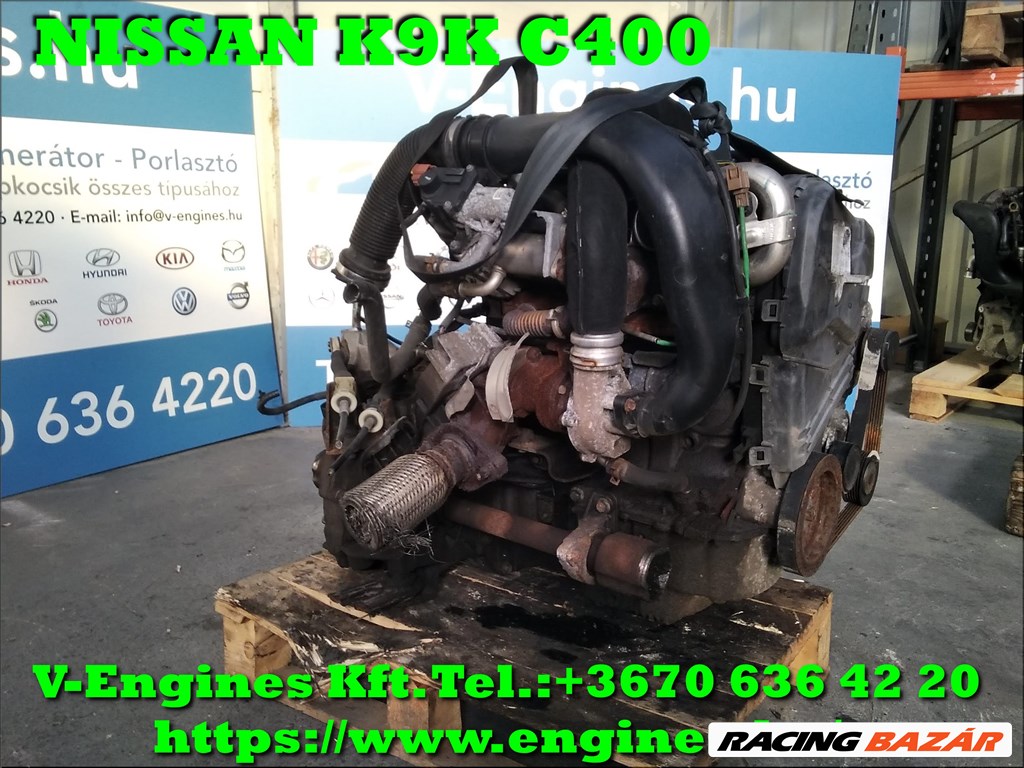 Nissan K9KC 400 BONTOTT MOTOR 2. kép