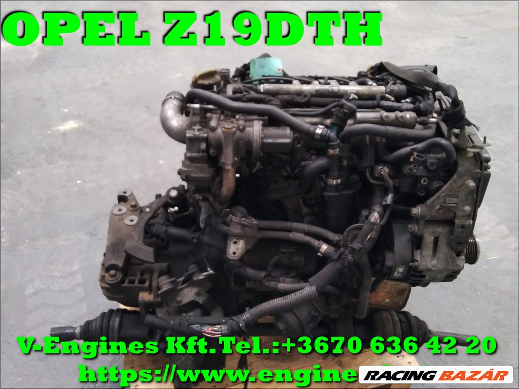OPEL Z19DTH bontott motor  1. kép