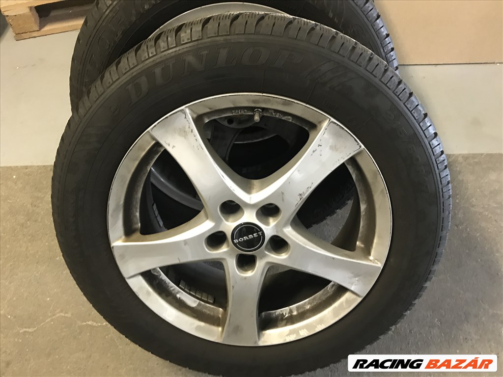 Mercedes Benz GLA Borbet 7X17-es 5X112-es ET35-ös könnyűfém felni garnítúra eladó 4. kép