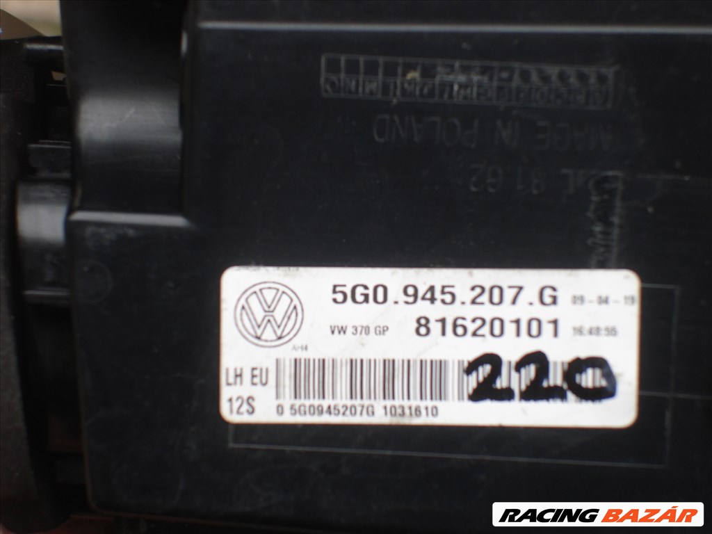 VW Golf VII Facelift bal hátsó Full Led Lámpa Dynamic Index 5G0945207G 5. kép