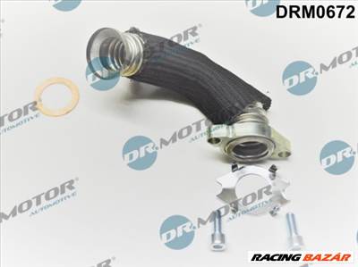 Dr.Motor Automotive DRM0672 - Cső, kipuf.gáz visszavezető szelep CADILLAC OPEL SAAB