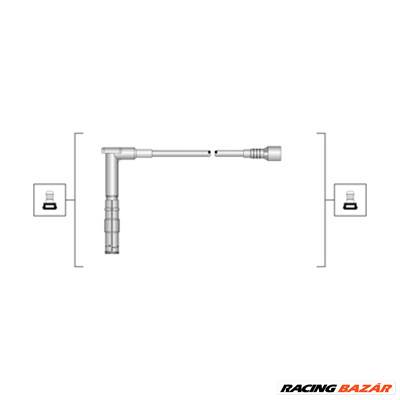 MAGNETI MARELLI 941319170100 - gyújtókábel szett MERCEDES-BENZ