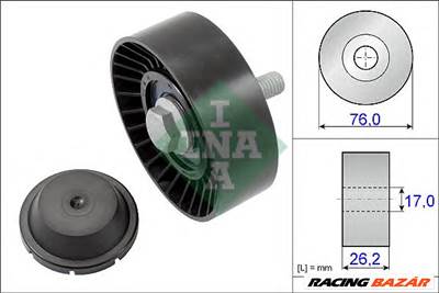 INA 532 0632 10 - hosszbordásszíj vezetőgörgő AUDI SEAT SKODA VW