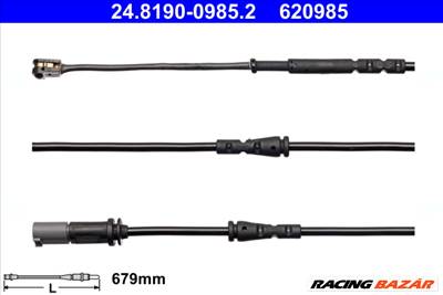 ATE 24.8190-0985.2 - figyelmezető kontaktus, fékbetétkopás BMW