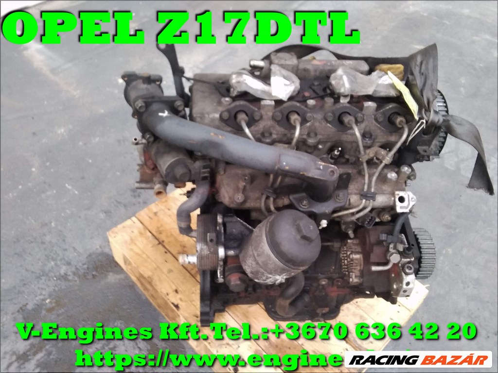 OPEL bontott motor Z17DTL  1. kép