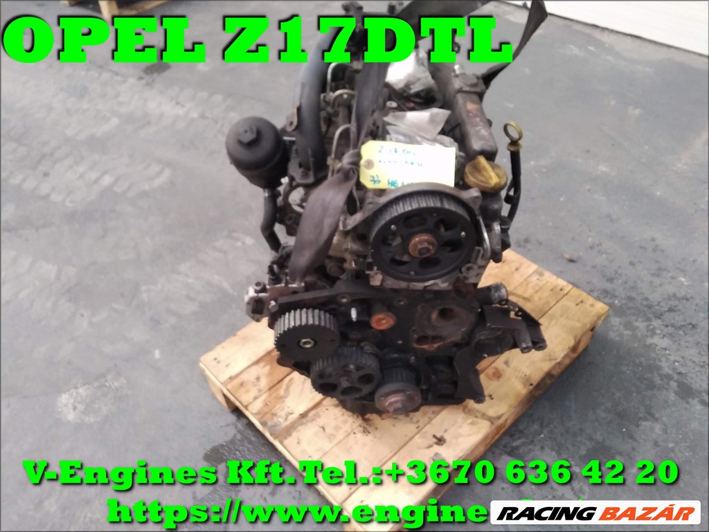 OPEL bontott motor Z17DTL  3. kép