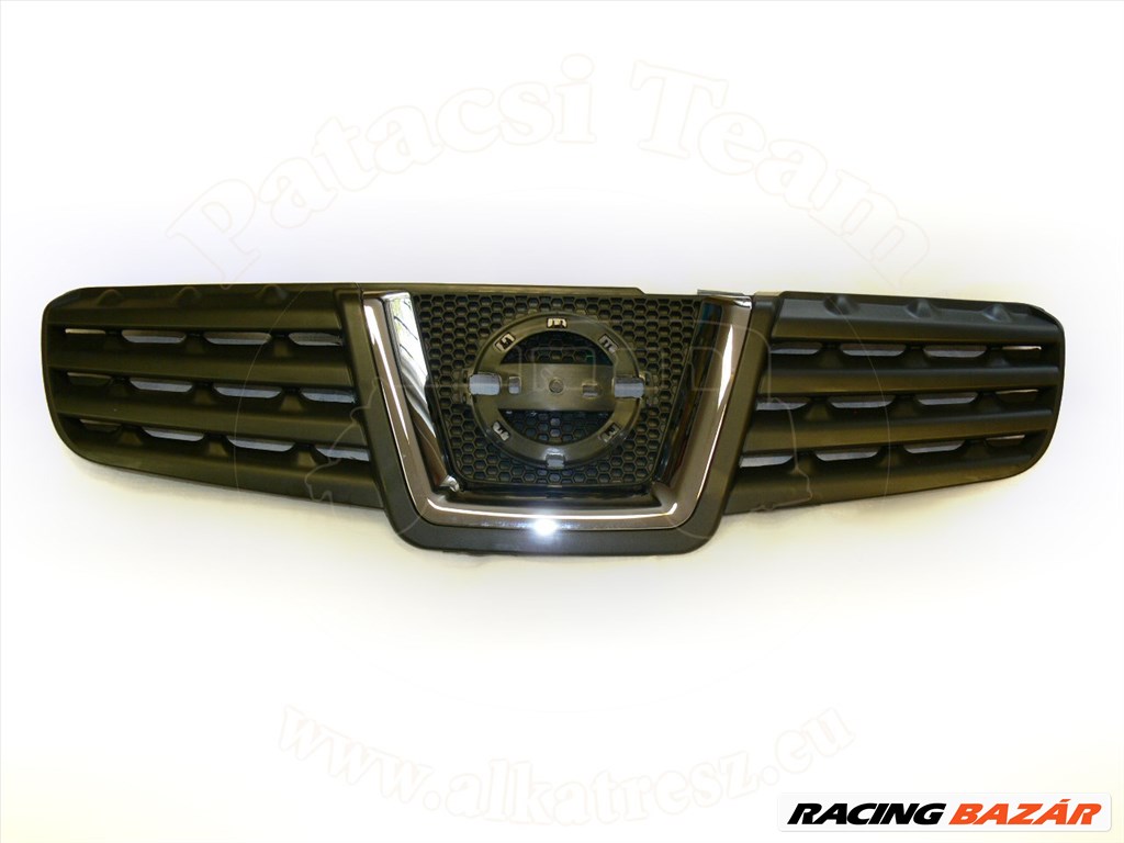 Nissan Qashqai 2007-2010 J10  - Hűtődíszrács króm díszléccekkel 1. kép