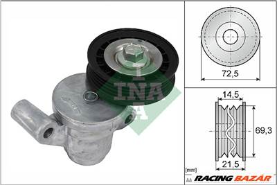 INA 534 0705 10 - hosszbordás szíj feszítő FORD FORD (CHANGAN) FORD AUSTRALIA FORD USA