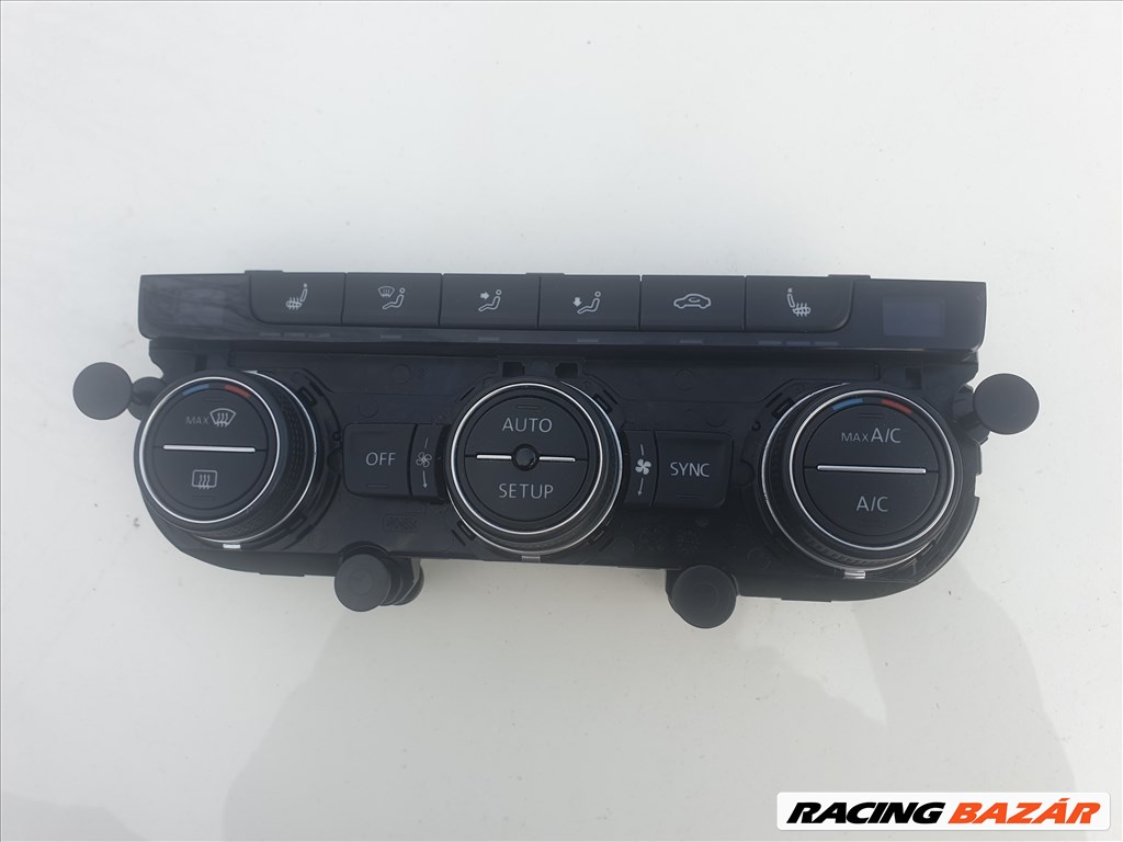 Volkswagen Golf VII klímavezérlő panel / fűtéskapcsoló 5G0 907 044AA 5g0907044aa 1. kép