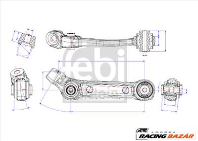 FEBI BILSTEIN 180551 - Lengőkar BMW