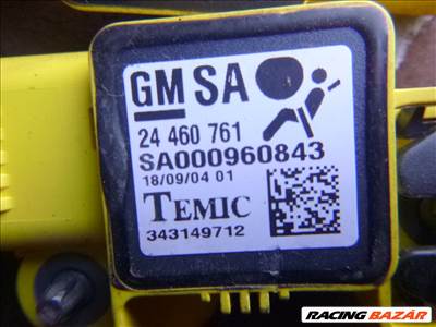 Opel Astra H 2005 ütközés érzékelő GM 24 460 761, TEMIC 343149712