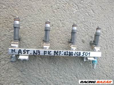 Opel Astra H 2005, 1,4, 16V, injektor híd BOSCH  0 280 151 208  0280158501