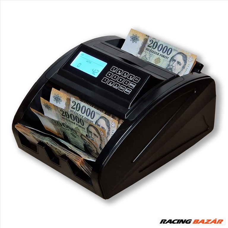 Nextcash NC-1500 bankjegyszámláló, pénzszámoló gép eredetiség vizsgálattal - Új 1. kép