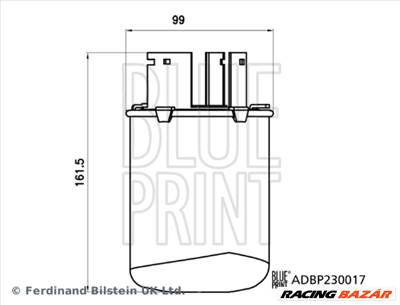 BLUE PRINT ADBP230017 - Üzemanyagszűrő NISSAN RENAULT