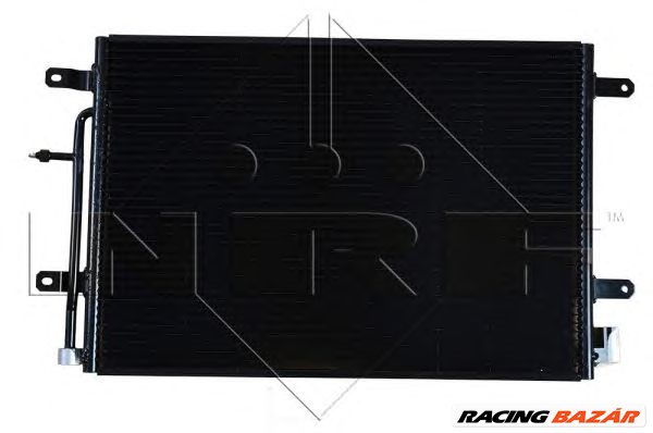 NRF 35560 - klíma kondenzátor AUDI SEAT 1. kép