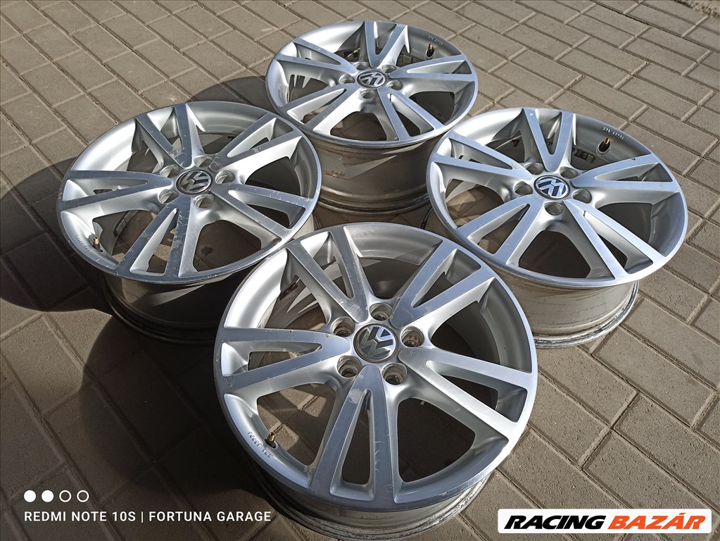  5x112 17" Volkswagen Vision használt alufelni garnitúra 2. kép