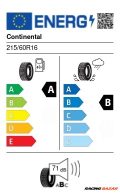 CONTINENTAL ECOCONTACT 6 SEAL 215/60 R16 95V nyári gumi 2. kép