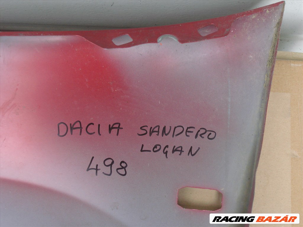 Dacia Sandero II Dacia Logan II Jobb első Sárvédő 631002288R 5. kép