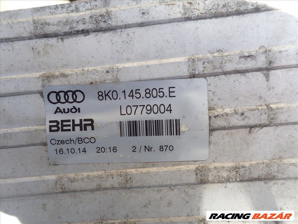 Audi A4 A5 A6 A7 Q5 3.0TDI intercooler  8k0145805e 3. kép