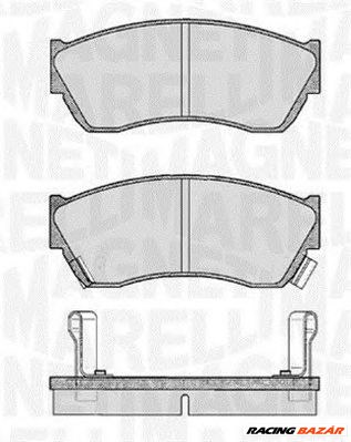 MAGNETI MARELLI 363916060491 - fékbetét GEO LANDWIND (JMC) SUBARU SUZUKI TATA 1. kép