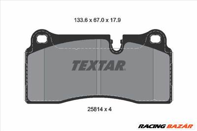 TEXTAR 2581401 - fékbetétkészlet, tárcsafék BMW