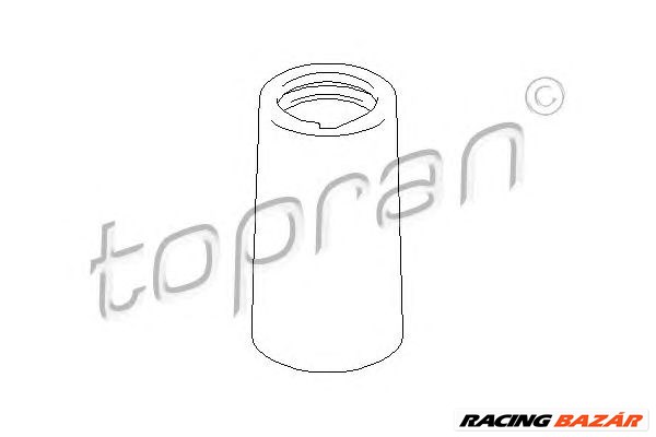 TOPRAN 107 646 - Védősapka/gumiharang, lengéscsillapító VW 1. kép