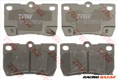 TRW GDB3399 - fékbetét LEXUS TOYOTA TOYOTA (FAW)