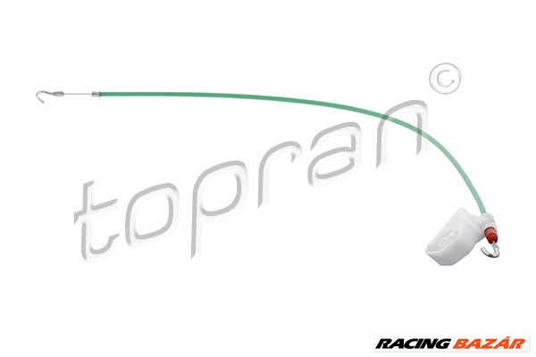 TOPRAN 109 076 - Kábel, ajtózár nyitó AUDI 1. kép