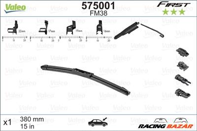 VALEO 575001 - ablaktörlő lapát AUDI FIAT FORD FORD AUSTRALIA HYUNDAI LANCIA NISSAN VW