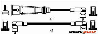 NGK 0950 - gyújtókábel szett VW