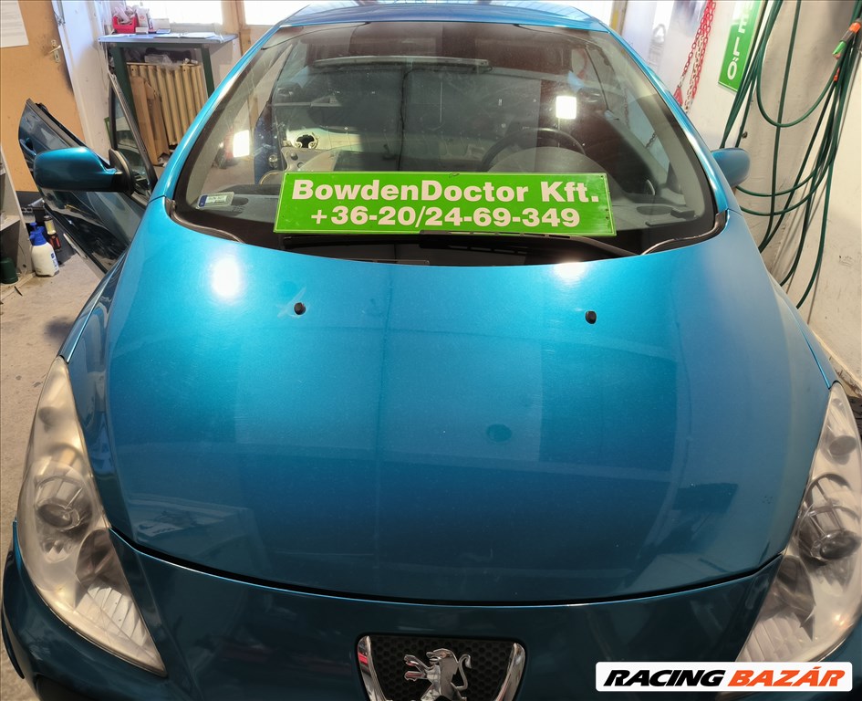 Peugeot 307 cc cabrio ablakemelő javítás,szereléssel is Budapesten,szett,csúszkák,!BowdenDoctor Kft 24. kép