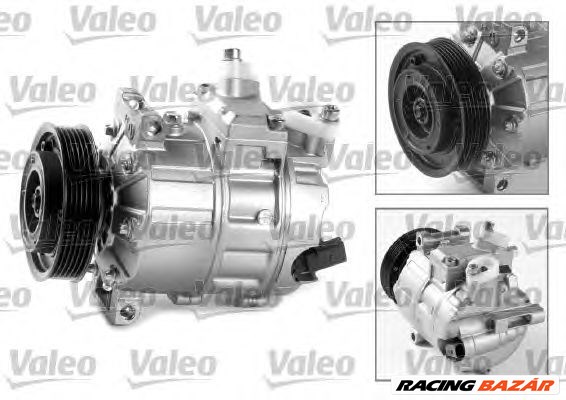 VALEO 699357 - klíma kompresszor AUDI CUPRA NISSAN PROTON RENAULT SEAT SKODA VW 1. kép