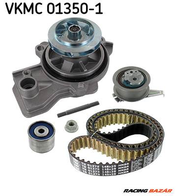 SKF VKMC 01350-1 - Vízpumpa + fogasszíj készlet AUDI SKODA