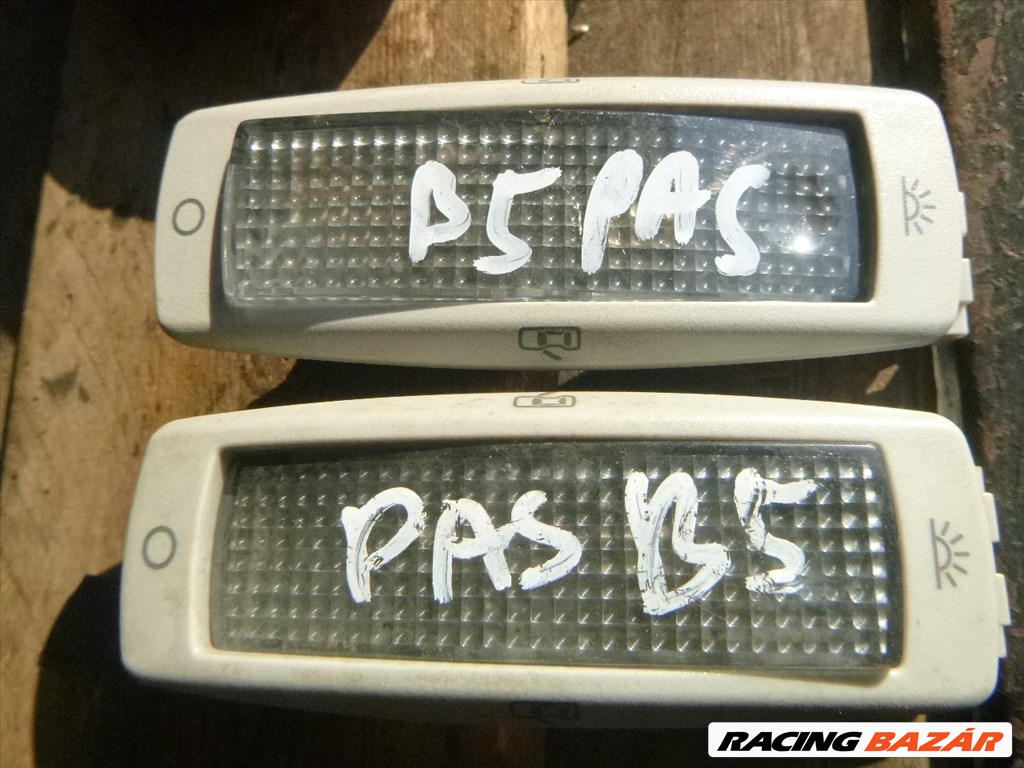Volkswagen Passat B5 oldalsó tetőkárpit lámpa, belső világítás 3B0 947 291  1. kép